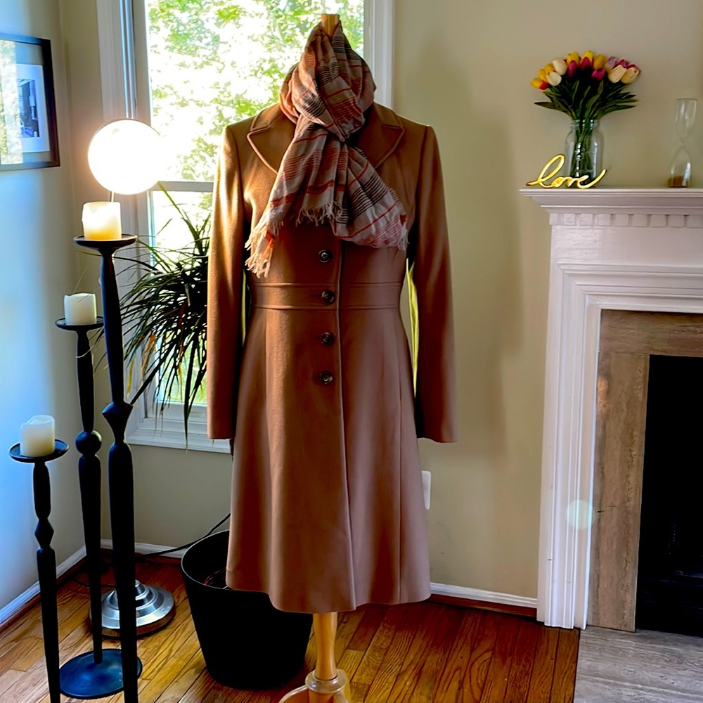 Ann Taylor wool and cashmere coat size 10.